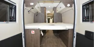 Benimar Benivan 144 high-top campervan rear view