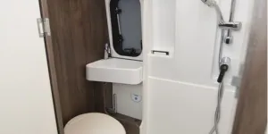 Benimar Benivan 144 high-top campervan washroom