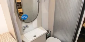 Bailey Alora 69-4T low-profile motorhome washroom