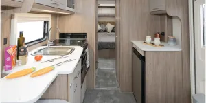 Coachman Acadia 545 caravan rear (photo courtesy of Richard Chapman)