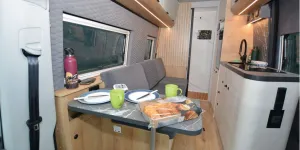 Globe-Traveller Falcon 2XS campervan interior