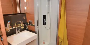 Carthago Chic C-line I 6.2 XL QB A-class motorhome shower
