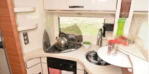 Carthago Chic C-line I 6.2 XL QB A-class motorhome kitchen