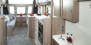The Coachman Laser Xcel 875 twin-axle caravan interior