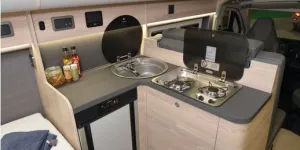 Coachman Affinity One high-top campervan kitchen