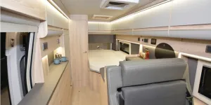 Coachman Affinity One high-top campervan interior