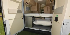 The Rapido Van V68 high-top campervan rear