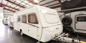 The Eriba Nova Light caravan (courtesy of Richard Chapman)