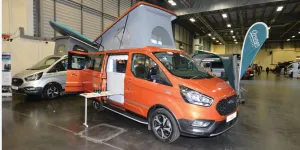 The Orange Campers Trouvaille Actif rising roof campervan