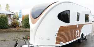 The La Mancelle Liberty 490 SA caravan (photo courtesy of Richard Chapman)