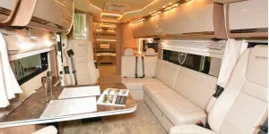 Morelo Empire Liner 93 LO A-class motorhome interior