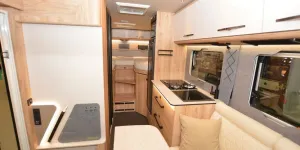 Eura Mobil Xtura 686 EF low-profile motorhome interior