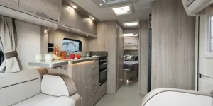 Elddis Crusader Tempest caravan interior (photo courtesy of Richard Chapman)