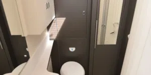 Swift Voyager 510 low-profile motorhome washroom