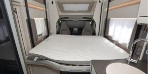 Swift Voyager 510 low-profile motorhome bed