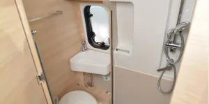 Chausson V594 Sport Line high-top rising roof campervan washroom
