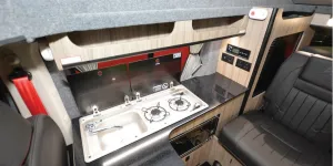 Autohaus Creston campervan kitchen