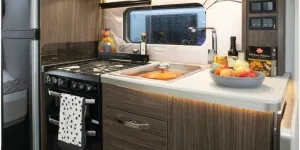 Buccaneer Aruba caravan kitchen (photo courtesy of Richard Chapman