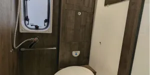 Benimar Benivan 161 high-top campervan washroom