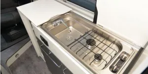 Yucon 63 G high-top campervan kitchen