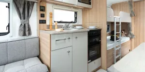 Bailey Phoenix GT75 762 caravan kitchen (photo courtesy of John Chapman)
