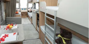 Bailey Phoenix GT75 762 caravan interior (photo courtesy of John Chapman)