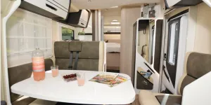 McLouis Fusion 379 low-profile motorhome interior