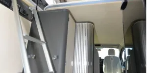 The Westfalia Kelsey rising roof campervan roof access