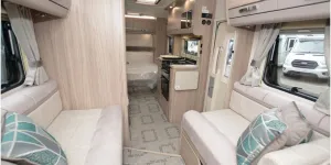 Elddis Envy 150 low-profile motorhome interior