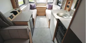 The Bailey Phoenix GT75 762 twin-axle caravan lounge