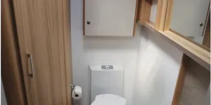 The Bailey Phoenix GT75 762 twin-axle caravan washroom