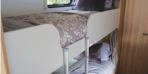 The Bailey Phoenix GT75 762 twin-axle caravan bunks