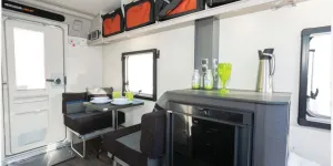 Swift Basecamp 3 dining area courtesy of Richard Chapman