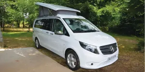 The Westfalia Jules Verne rising roof campervan