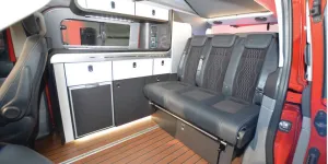 Swift Monza pop-top campervan interior