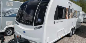 Bailey Unicorn Cartagena caravan (photo courtesy of Richard Chapman)