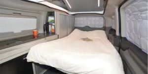 Panama P12 rising roof campervan bed