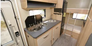 The Itineo Cozi PS700 low-profile motorhome interior