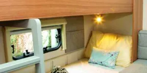 Two-cosy-bunks,-each-with-its-own-very-bright-light-on-a-flexible-stalk-43369