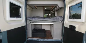 Globecar Summit Shine high-top campervan rear