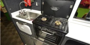 Renegade Campers Demountable kitchen