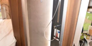 Rimor Super Brig 95 Plus low-profile motorhome shower