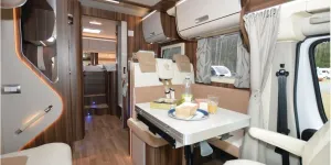 Rimor Super Brig 95 Plus low-profile motorhome interior