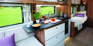 Three-deep-drawers-and-a-slim-cabinet-aft-of-the-oven-amply-take-care-of-kitchen-storage-89433