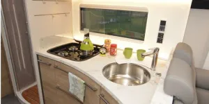 Dethleffs Globetrotter XXL A 9000-2 EB kitchen