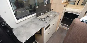 Yucon 6.0 BD 4x4 campervan kitchen
