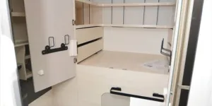 The Chausson 640 Titanium Ultimate motorhome washroom