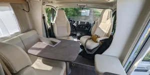 The Florium Baxter 65 LJG low-profile motorhome lounge