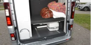 Adria Active Duo campervan rear storage