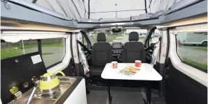 Adria Active Duo campervan lounge